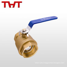 self closing plated brass mini cooper ball valve 1